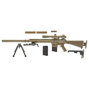 Little Armory: (LA110) M110 SASS Type 1/12 (Plastic Model) [Tomytec]