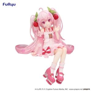 Noodle Stopper Figure: Hatsune Miku - Sakura Miku 2025 (2nd Hand) [FuRyu]