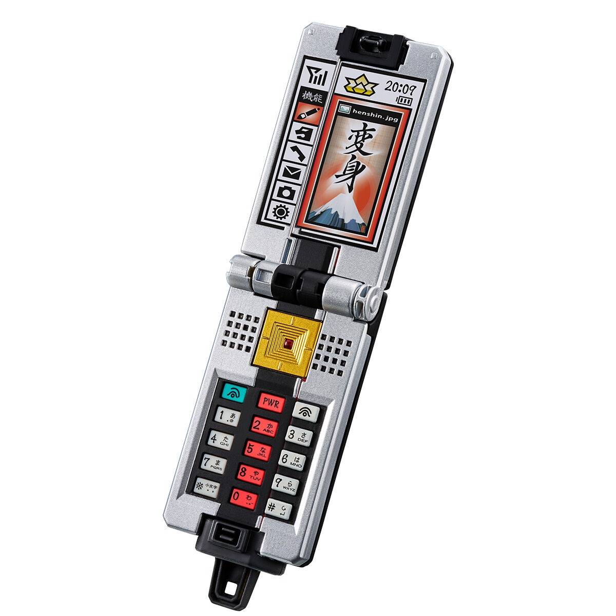 Power Rangers Samurai Toy Morpher With Brush Samurai Sentai Shinkenger:  ShodoPhone Memorial Edition (Limited Edition) [Bandai], image size:1200x1200