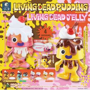 Living Dead Pudding & Living Dead Jelly - Mini Figure Collection (4 Packs Box) [SO-TA]