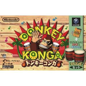 Donkey Konga + Drum Controller [NGC - occasion BE]