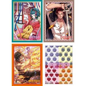 ONE PIECE CARD GAME: Official Card Sleeves 10 (Set of 4) [Bandai]