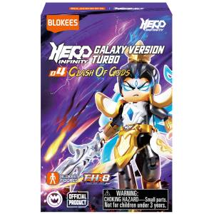 Blokees: Hero Infinity - Galaxy Turbo Version 04 - Clash Of Gods (9 Packs / Box) [Doyusha]