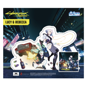 Cyberpunk Edgerunners: Tobista Acrylic Diorama - Lucy & Rebecca [Y4K]