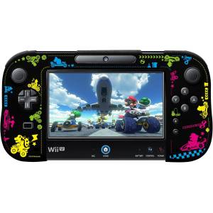 Silicone Cover Black for Wii U Gamepad - Mario Kart 8 Type B Ver. [WiiU - Occasion / Loose]
