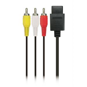 Super Famicom / Nintendo 64 / Game Cube Stereo AV Cable [used / loose]