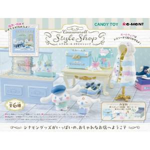 Sanrio Characters: Cinnamoroll Style Shop (6 Packs Box) [Re-Ment]