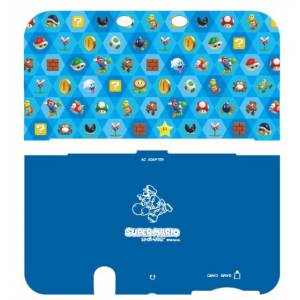 New Nintendo 3DS LL / XL - Soft Cover - Super Mario (Blue) [Occasion / Loose]