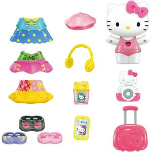 Sanrio Characters: Hello Kitty Dress-Up Doll Playset - Clap Clap Doll Travel Ver. [Bandai]