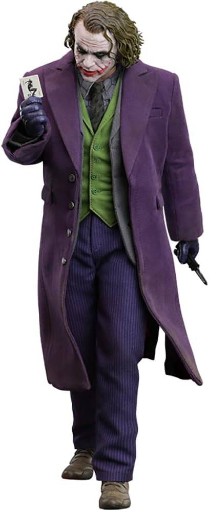 Movie Masterpiece Deluxe: The Dark Knight Trilogy - 1/6 The Joker Fully Posable Figure (Li...