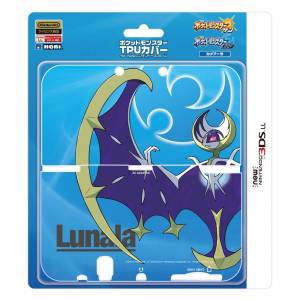 Cover Plates TPU - Pokemon Lunala Ver. [New 3DSLL]
