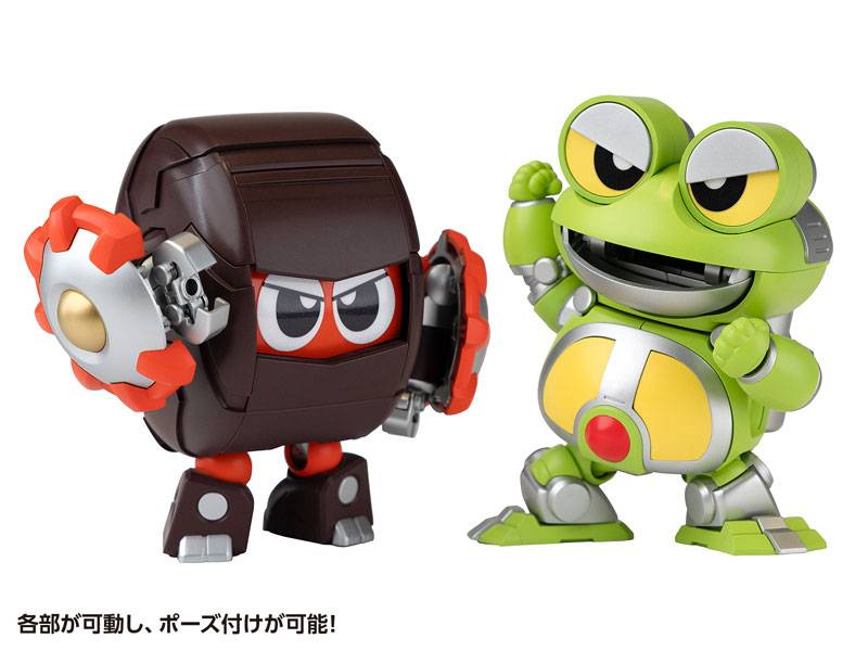 QOSMOS: B-Robo Kabutack - Gerotan & Dangoron (Set of 2) (Plastic Model) [Tachibana Neko Industry]