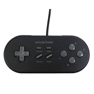 Retro Freak Standard Controller - Black - Cyber Gadget [Occasion / Loose]