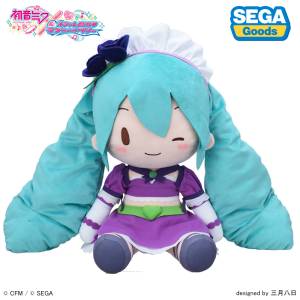 Hatsune Miku x Oshare Majo Love & Berry: Fluffy Plush Toy - Kirari Purple (LL Size) [SEGA FAVE]