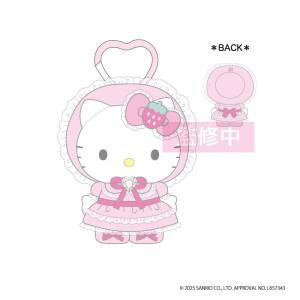 Sanrio Characters: Hello Kitty Keychain Plush Mascot - Lovely Frill Ver. (Pink Lolita) [NIC]