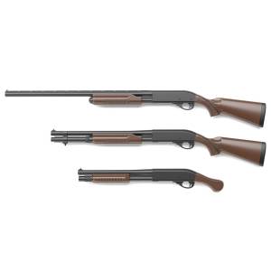 Little Armory: (LA055) M870 - Hardwood Type - Set of 3 (Reissue) (Plastic Model) 1/12 [Tomytec]
