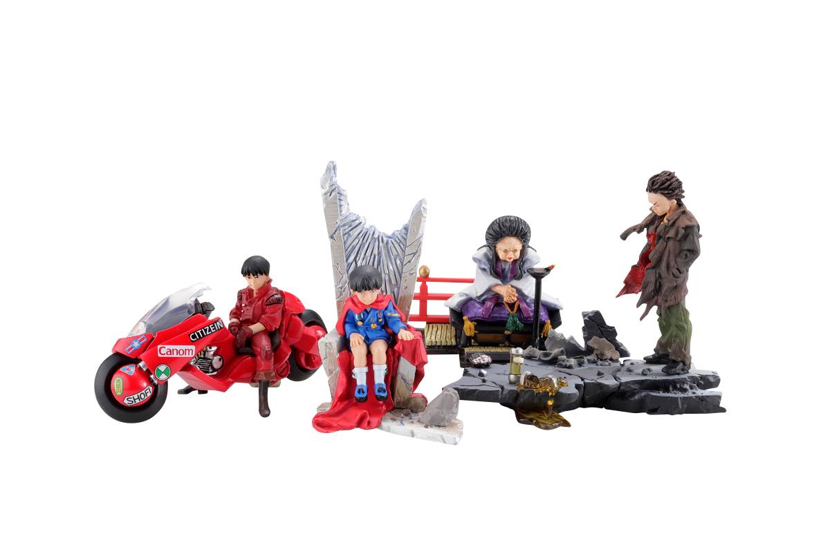 miniQ: AKIRA Part 3 - AKIRA - Mini Figures Collection (6 Packs Box) (Reissue) [Kaiyodo]