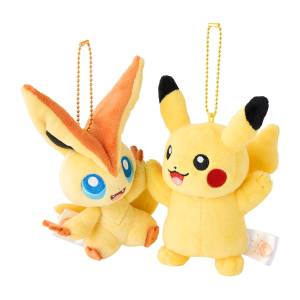 Pokémon: High-Five Magnetic Mascot Pair - Pikachu & Victini (Limited Edition) [The Pokémon Company]