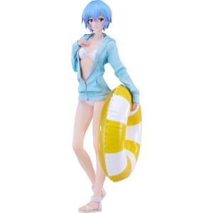 POP UP PARADE: Evangelion - Rei Ayanami (Beach Queens Ver.) (L Size) (Limited Edition) [Good Smile Company]