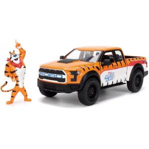 Kellogg's: Tony the Tiger's Ford F-150 Raptor 2017 - Mini Metal Car + Mini Metal Figure 1/24 [Jada Toys]
