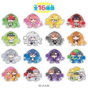Shokugan: Colorful Peach - KiraPuru Stickers (12 Packs Box) [Heart]