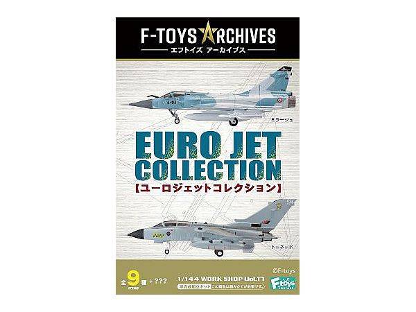 Shokugan: Archives - Euro Jet Collection Vol.17 1/44 (10 Packs Box) (Plastic Model) [F-Toys]