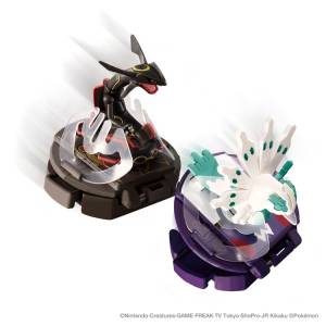 Pokémon: MonColle Battle - Black Rayquaza VS White Zygarde (50% Form) [Takara Tomy]