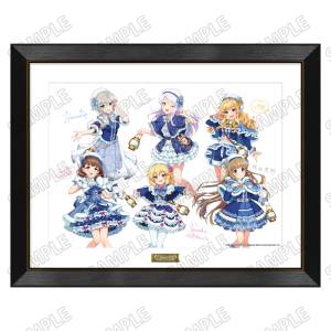The Idolmaster Cinderella Girls: A3 Illustration - Snow Dome Ver. [Medicos Entertainment]