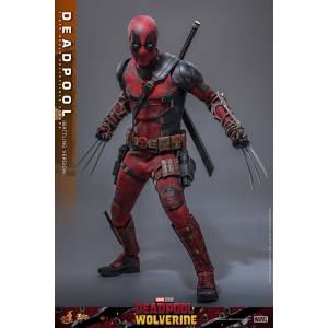 ホットトイズ　デッドプール　バトル版　欠品あり新品 Deadpool battling version Hot toys デッドプール1 Movie Masterpiece