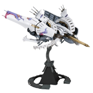 Ikaruga: Hitekkai Ikaruga (White) Plastic Model 1/144 [Kotobukiya]