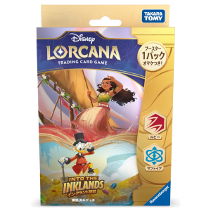 Disney Lorcana TCG: Starter Deck - Into the Inklands - Ruby Sapphire [Takara Tomy]