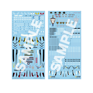 Variable Fighter Girls VF-25: Macross Frontier - Decal Set (Plastic Model) [Aoshima]