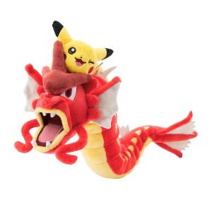 Pokemon: Pokemon Center Hiroshima R - Plush - Red Gyarados & Pikachu (Limited Edition) [The Pokémon Company]