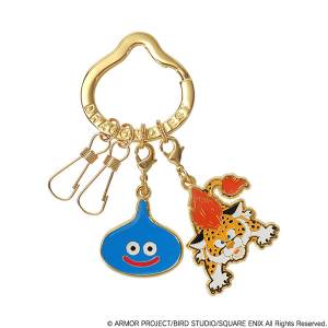 Dragon Quest: Smile Slime Keychain - Slime & Great Sabrecub (Reissue) [Square Enix]