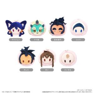 Sakuna of Rice and Ruin: Sakura Mochi Tapinui Plush Mascot Collection (7 Packs Box) [Tapioca]
