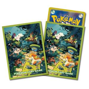 Pokémon Card Game: Deck Shield - Connecting Worlds - Secret Stairs (64 Sleeves) [ACCESSORY]