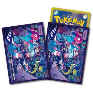 Pokémon Card Game: Deck Shield Night Arcade (64 Sleeves) [ACCESSORY]