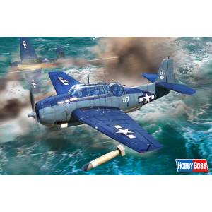 Plastic Models: American Air Force - TBF-1C Avenger 1/72 [Hobby Boss]