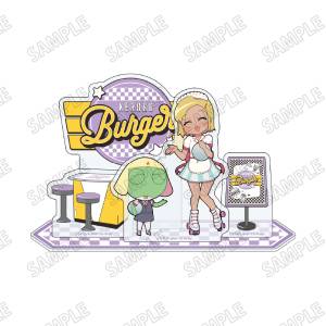 Keroro Gunso: Acrylic Diorama - Keroro B & Angol Mois (Keroro Burger Ver.) [Medicos Entertainment]