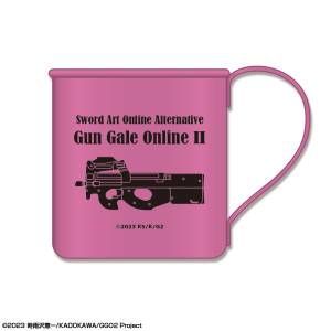 Sword Art Online Alternative Gun Gale Online II: Stainless Steel Mug - P90 Ver. [Licensed Agent]