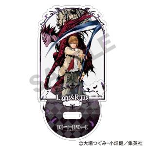 Death Note: Diorama Acrylic Stand - Light Yagami & Ryuk [Crux]