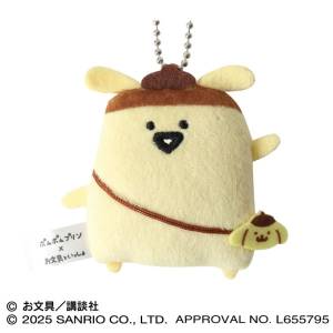 Pompompurin x Obungu to Issho: Flat Plush Mascot - Pudding-san [Ensky]