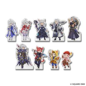 Final Fantasy XIV: Character Acrylic Block Collection (9 Packs / Box) [Square Enix]