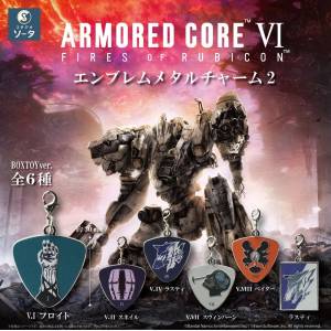 Armored Core VI: Emblem Metal Charm Collection Vol.2 (6 Packs Box) [SO-TA]