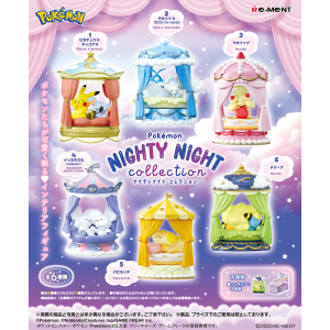 Pokémon: Nighty Night Collection (6 Packs Box) [Re-Ment]