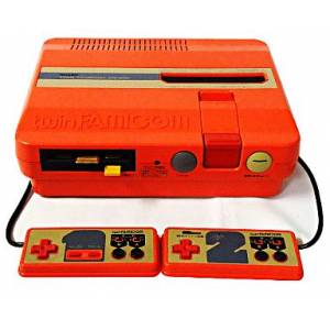 Twin Famicom Red AN-505-RD [Used / Loose]