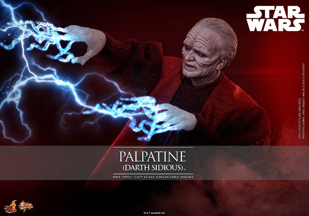 Movie Masterpiece: Star Wars - Darth Sidious, Palpatine 1/6 [Hot Toys]