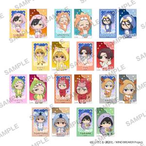 WIND BREAKER: Chibi Character Mini-Bromide Collection - Pajama Party Ver. (10 Packs Box) [Kadokawa]