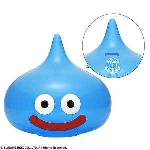 Dragon Quest 30th Anniversary - Slime Piggy Bank Clear Blue Limited Edition [Goods]