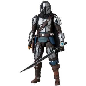MAFEX (No.256): Star Wars - The Mandalorian (Chrome Ver.) [Medicom Toy]